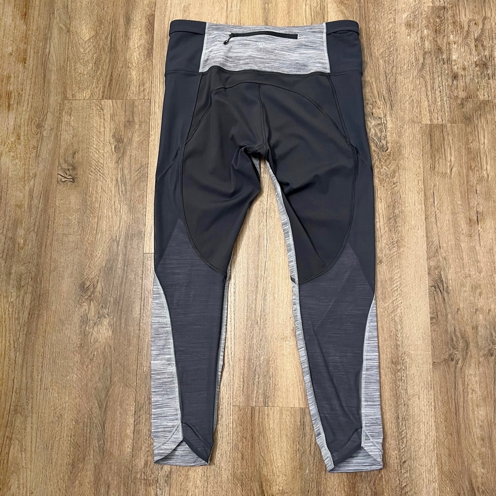 Lululemon Run With The‎ Sun Tights Black Grey - Picture 7 of 12
